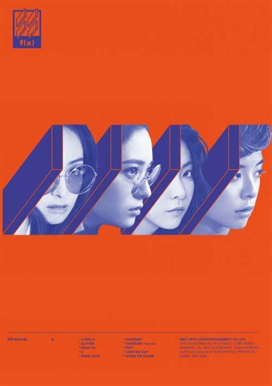 MUSIC PLAZA Poster 에프엑스 | F(X)<br/>4 WALLS POSTER<br/>TYPE B