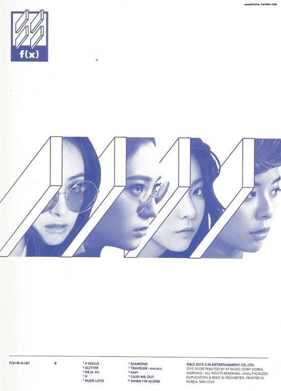 MUSIC PLAZA Poster 에프엑스 | F(X)<br/>4 WALLS POSTER<br/>TYPE C