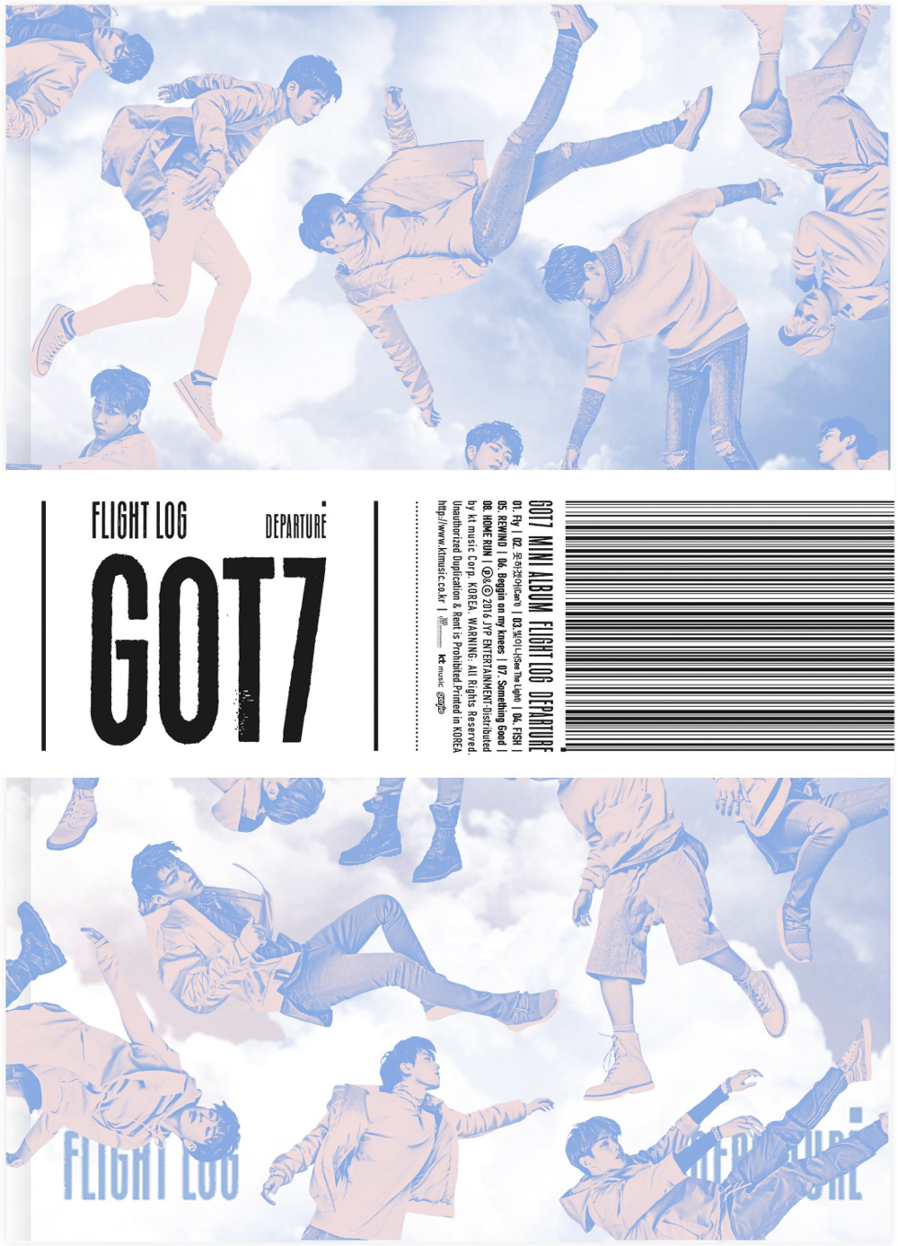 갓세븐 | GOT7 5TH MINI ALBUM [ FLIGHT LOG: DEPARTURE