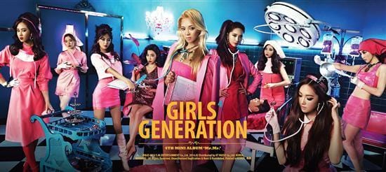 MUSIC PLAZA Poster Girls' Generation | 소녀시대 | SNSD | MR. MR. POSTER<br/>34" X 15"