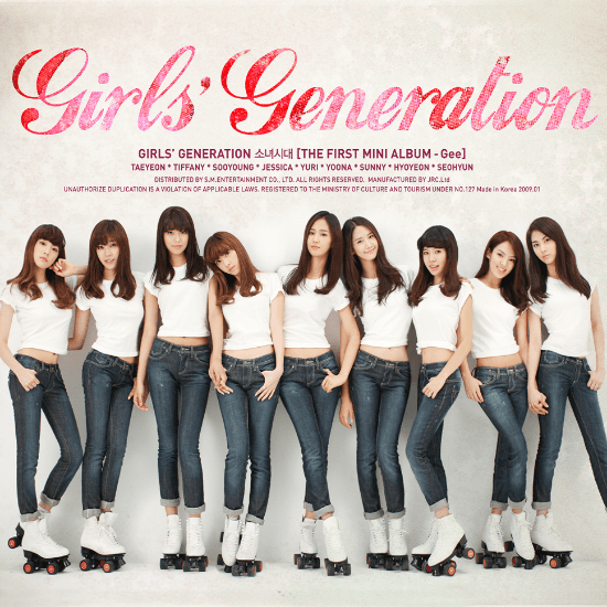 MUSIC PLAZA CD Girls' Generation (SNSD) | 소녀시대 | The 1st Mini Album - Gee