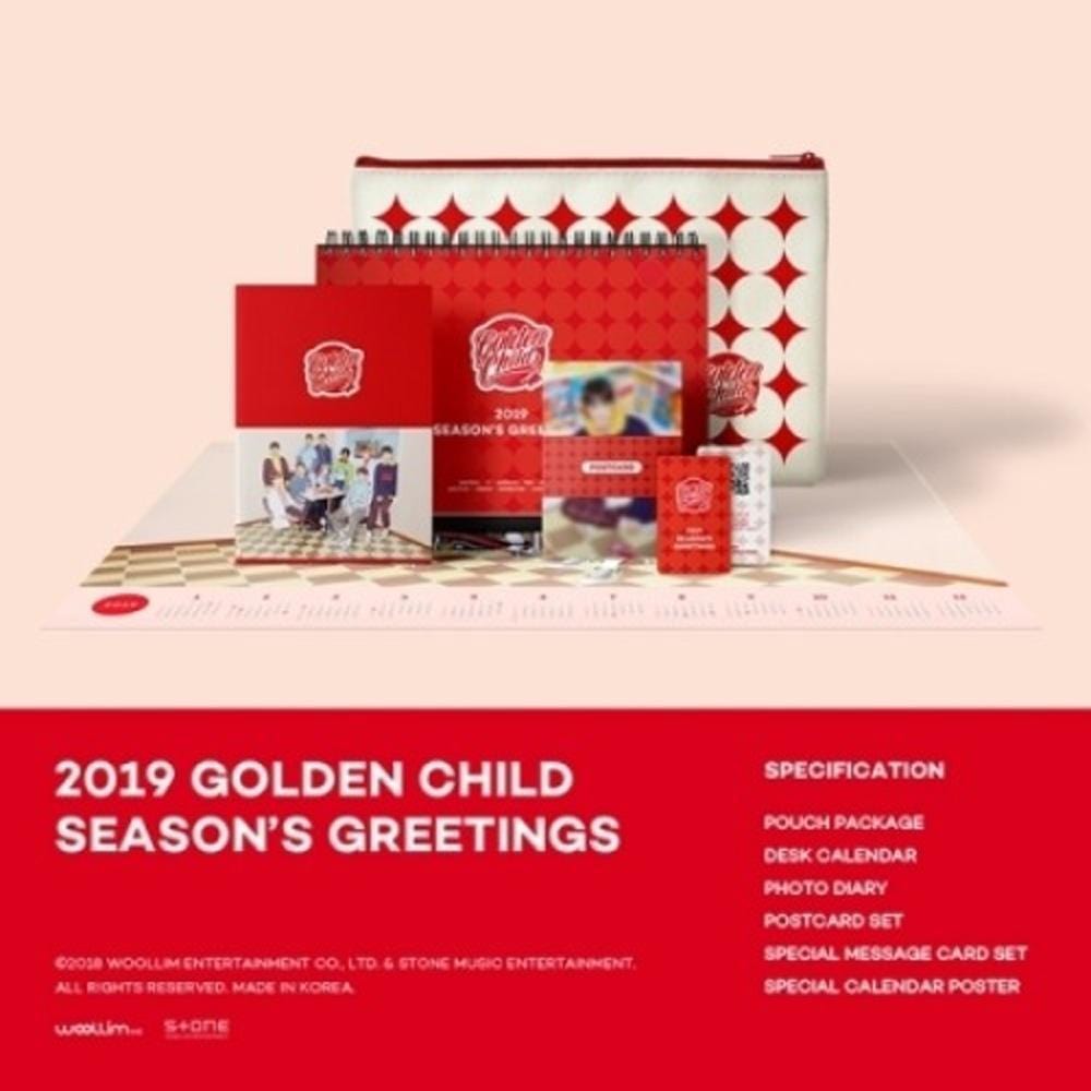 MUSIC PLAZA Photo Book SEASON’S GREETING ONLY GOLDEN CHILD [ 2019 GOLDEN CHILD SEASON’S GREETING ]