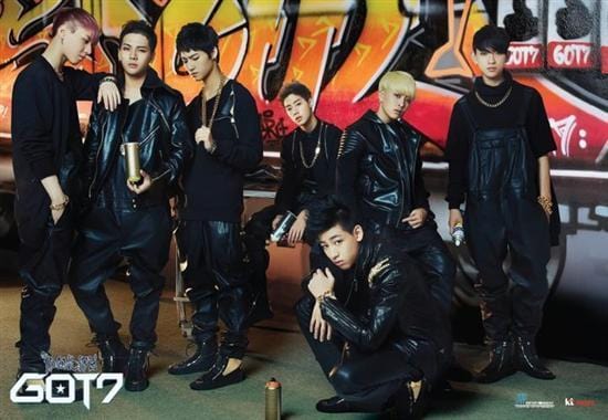 MUSIC PLAZA Poster GOT7 | 갓세븐 | ORIGINAL VER 30" X 21"