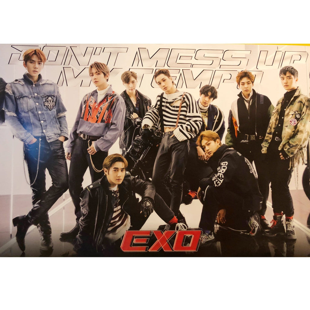 MUSIC PLAZA Poster GROUP EXO DON'T MESS UP MY TEMPO [ VIVACE ] POSTER