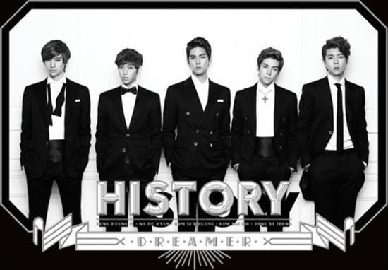 MUSIC PLAZA Poster 히스토리 | HISTORY<br/>DREAMER<br/>23.5" X 16.5"