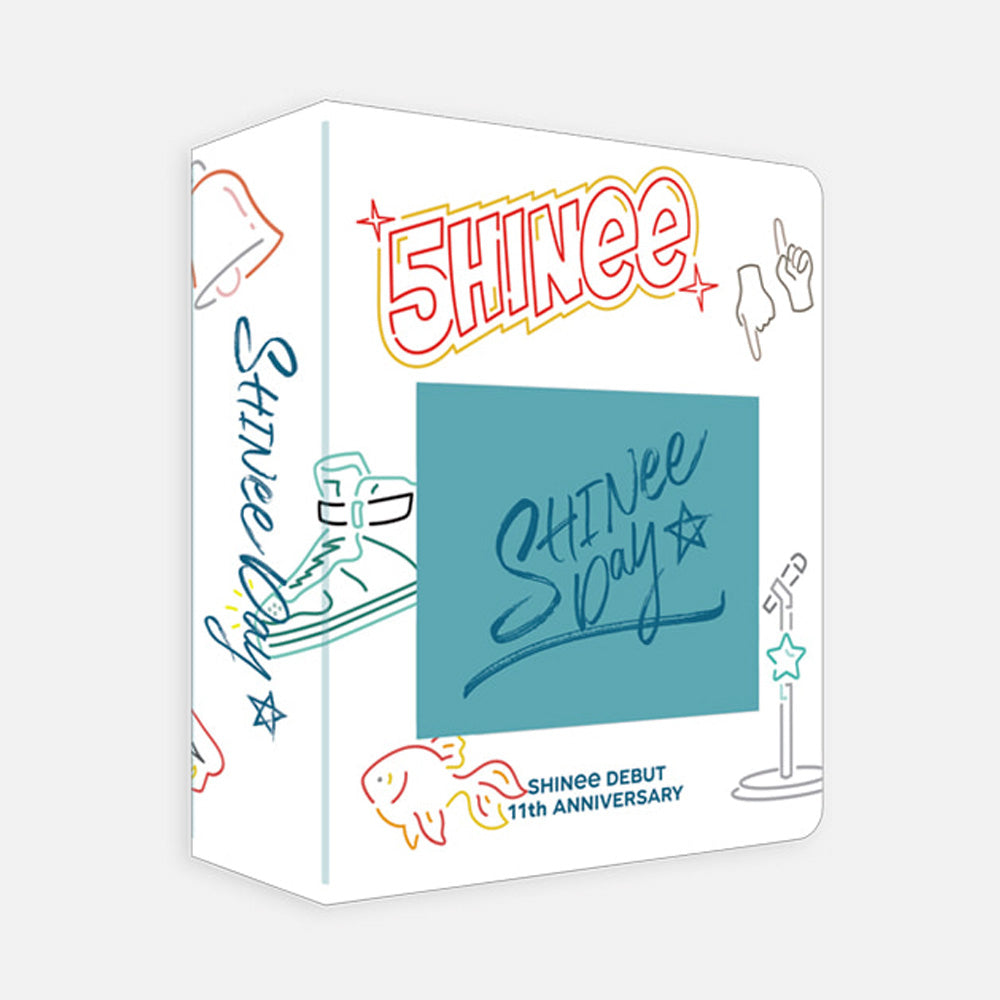 SHINEE DEBUT 11th ANNIVERSARY EXHIBITION PHOTOCARD COLLECT BOOK