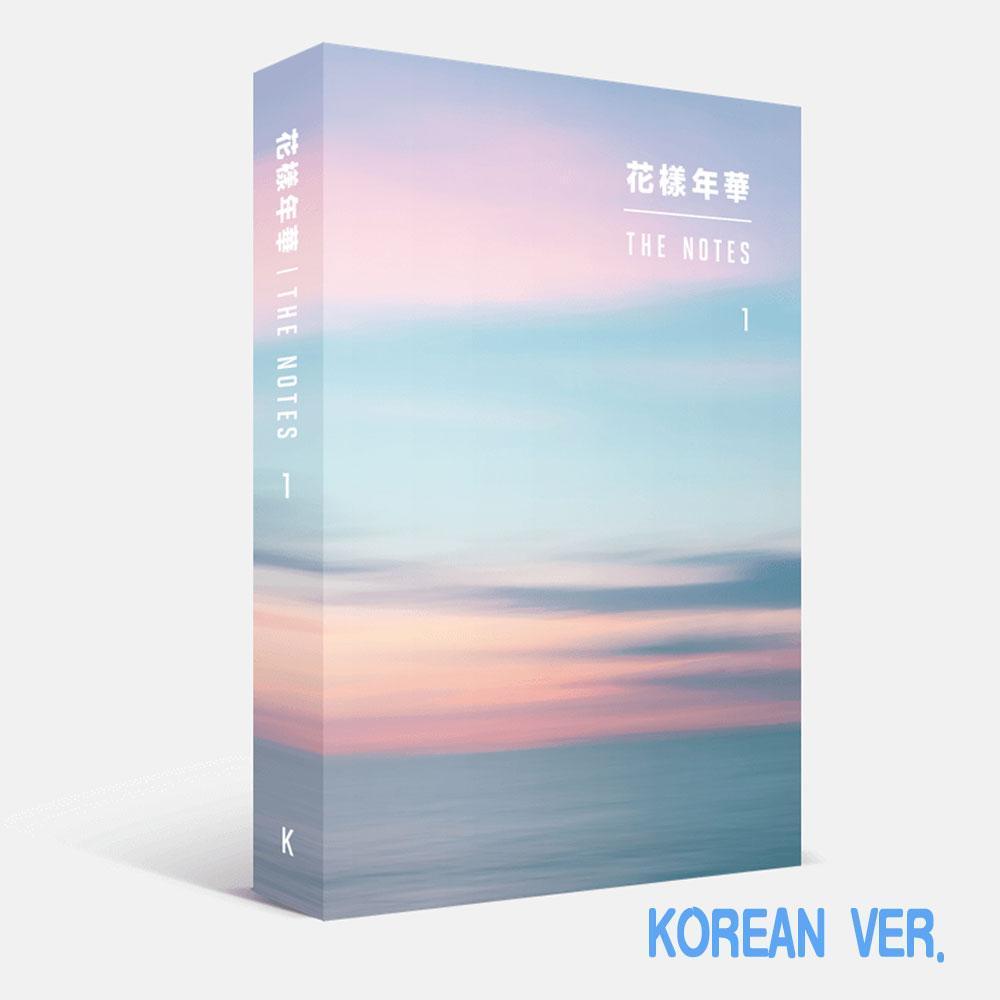 MUSIC PLAZA Photo Book BTS KOREAN VER. [ 花樣年華 THE MOST BEAUTIFUL MOMENT IN LIFE ] THE NOTES 1
