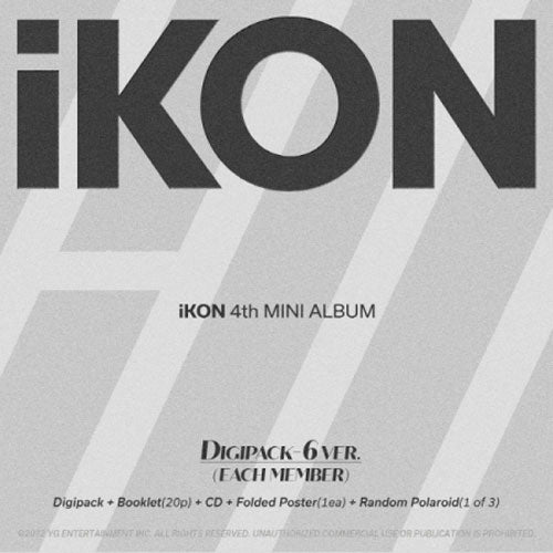 아이콘 | IKON 4TH MINI ALBUM [ FLASHBACK ] DIGIPACK VER.