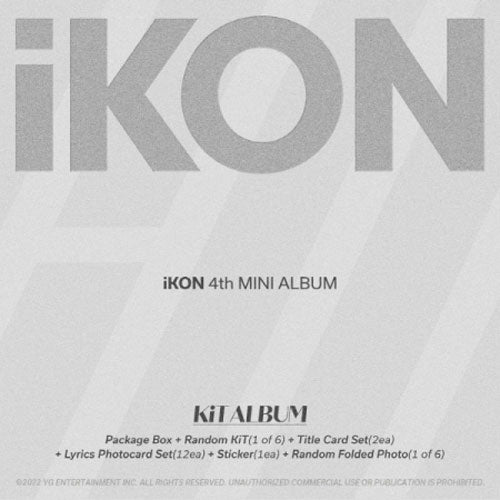 아이콘 | IKON 4TH MINI ALBUM [ FLASHBACK ] KIT ALBUM