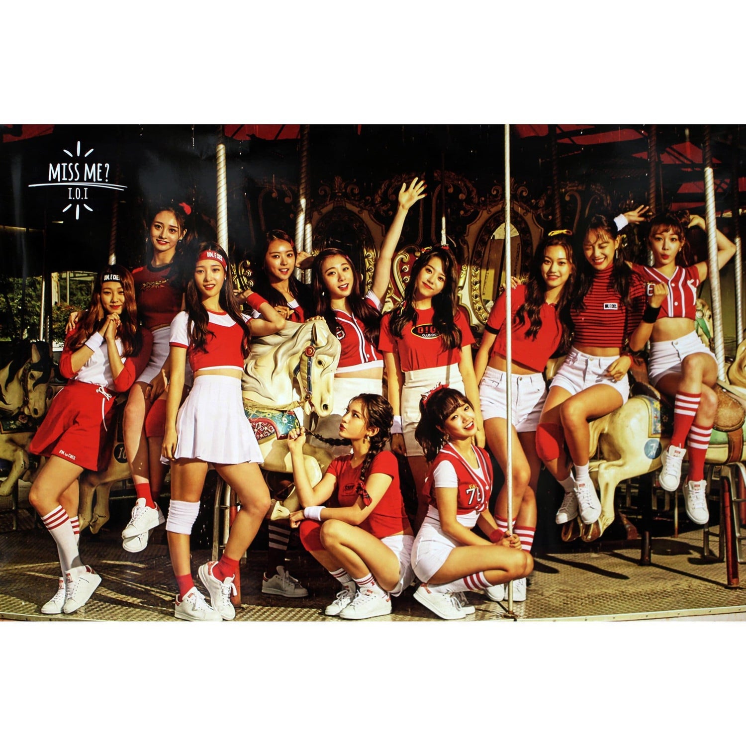 MUSIC PLAZA Poster 아이오아이 | I.O.I |  "Miss Me?" | POSTER