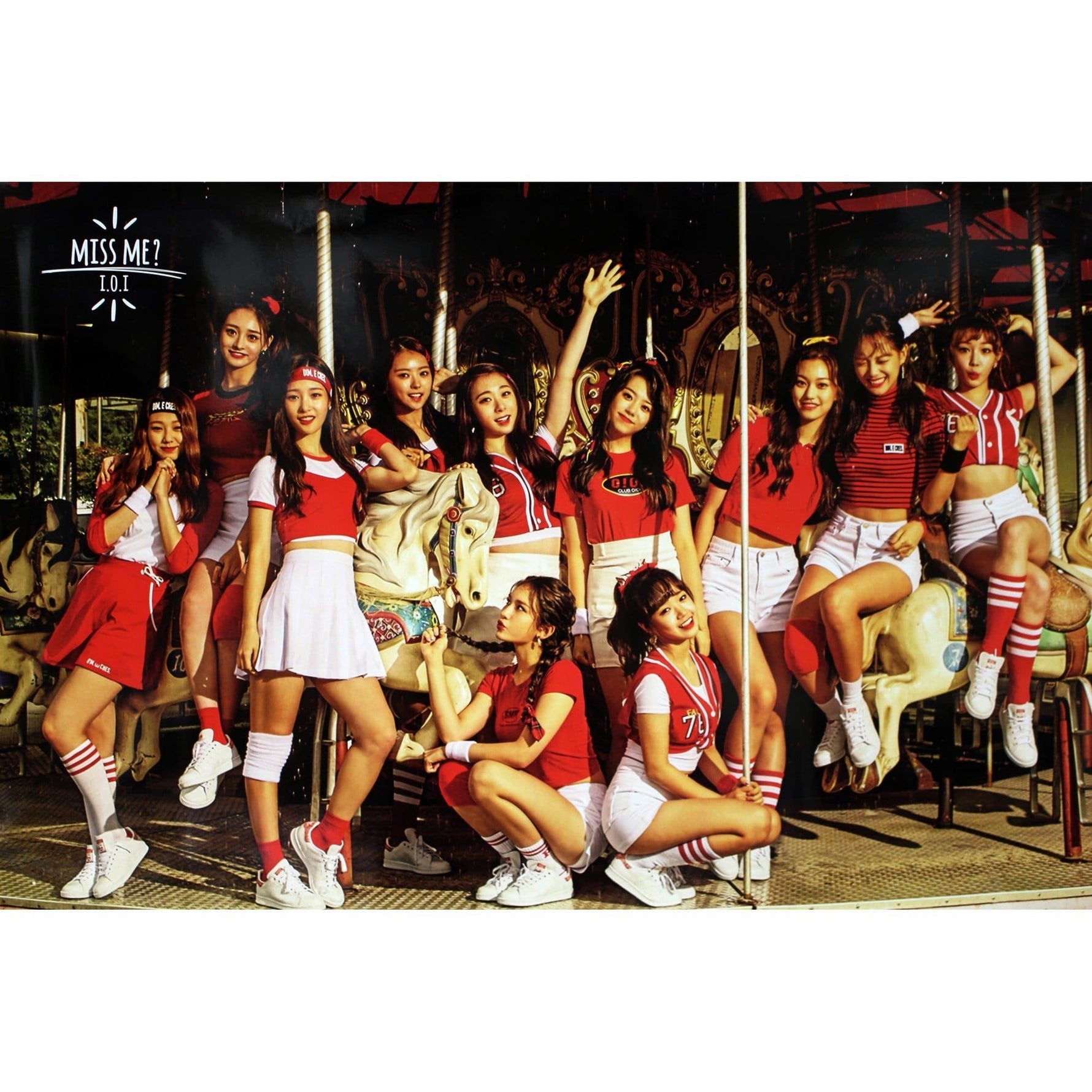 MUSIC PLAZA Poster 아이오아이 | I.O.I |  "Miss Me?" | POSTER