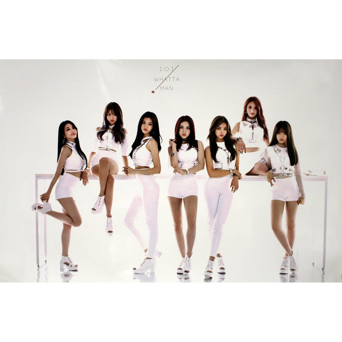 Music Plaza Poster 아이오아이 | I.O.I |  Whatta Man | POSTER