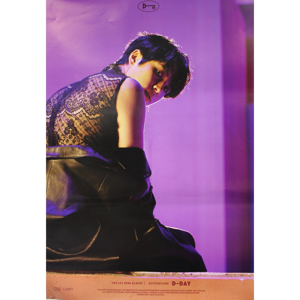 Music Plaza Poster 김동한 | Kim Dong Han | "D-Day" Album |  POSTER