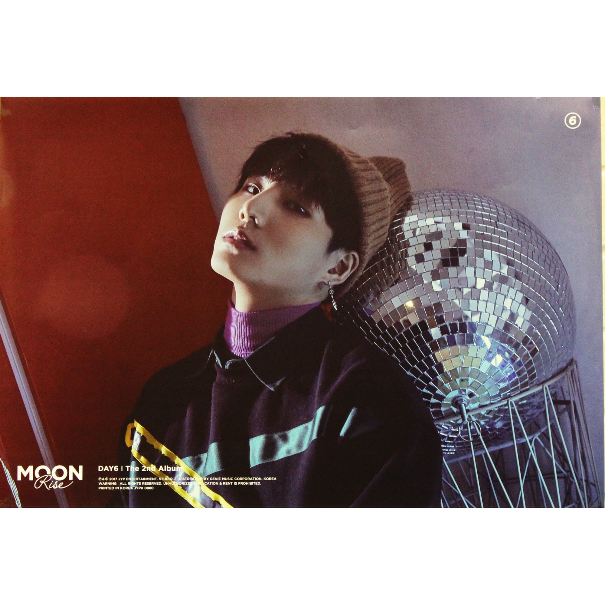 데이식스 | DAY6 | 2ND ALBUM [ MOONRISE ] | POSTER ONLY - Music Plaza