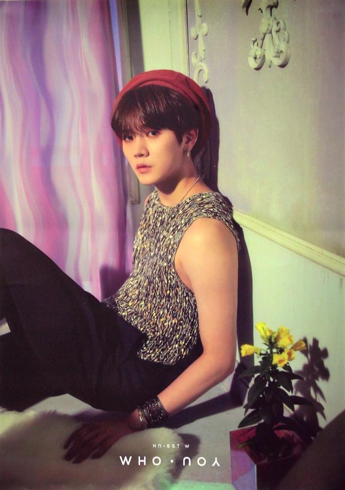 MUSIC PLAZA Poster Nu'est "WHO YOU" Ren - POSTER