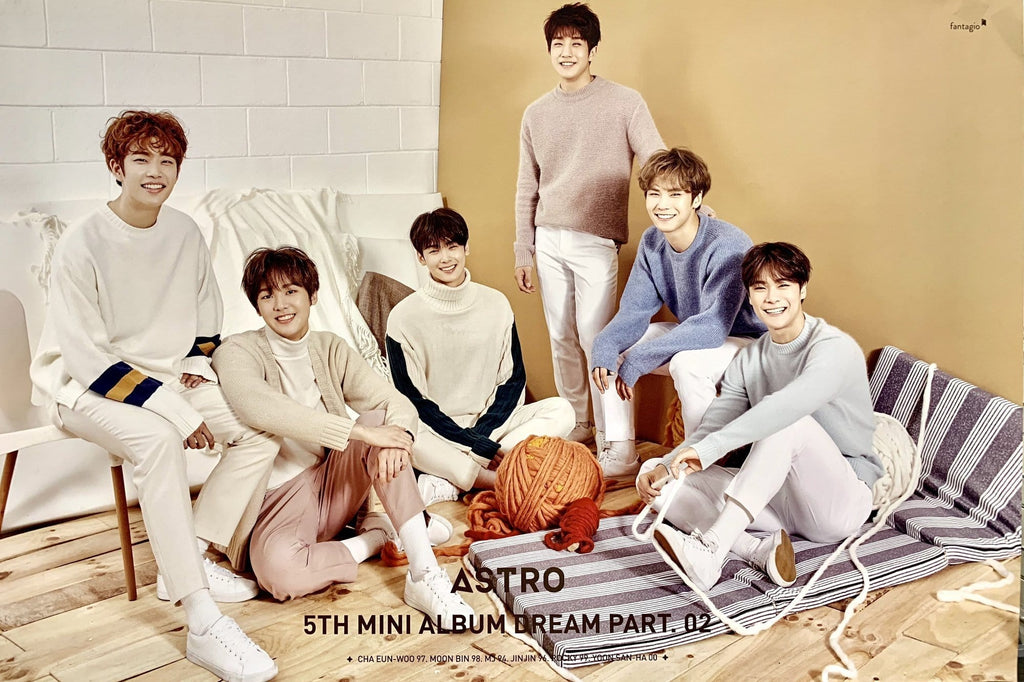 MUSIC PLAZA Poster 아스트로 | Astro | 5th mini album - DREAM PART .02 | POSTER