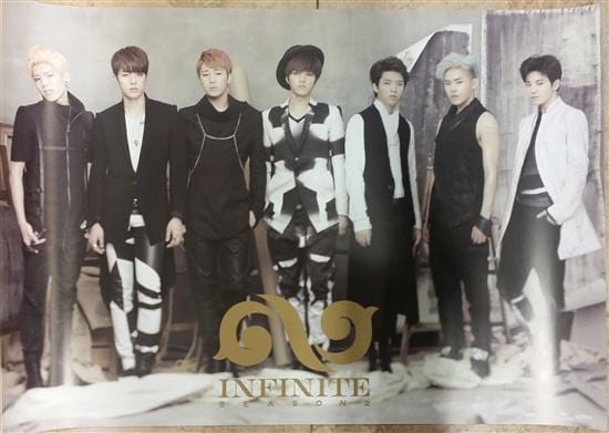 MUSIC PLAZA Poster 인피니트 | INFINITE<br/>LAST ROMEO A POSTER<br/>20.5" X 29.5"