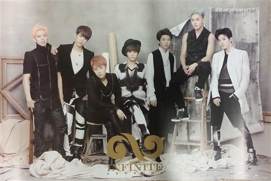 MUSIC PLAZA Poster 인피니트 | INFINITE<br/>LAST ROMEO B<br/>20.5" X 29.5"