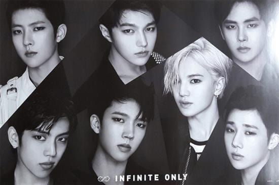 MUSIC PLAZA Poster 인피니트 | INFINITE<br/>INFINITE ONLY<br/>A TYPE POSTER