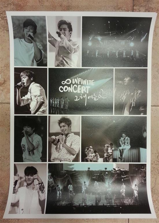 MUSIC PLAZA Poster 인피니트 | INFINITE<br/>THAT SUMMER<br/>14.5" X 20.5"