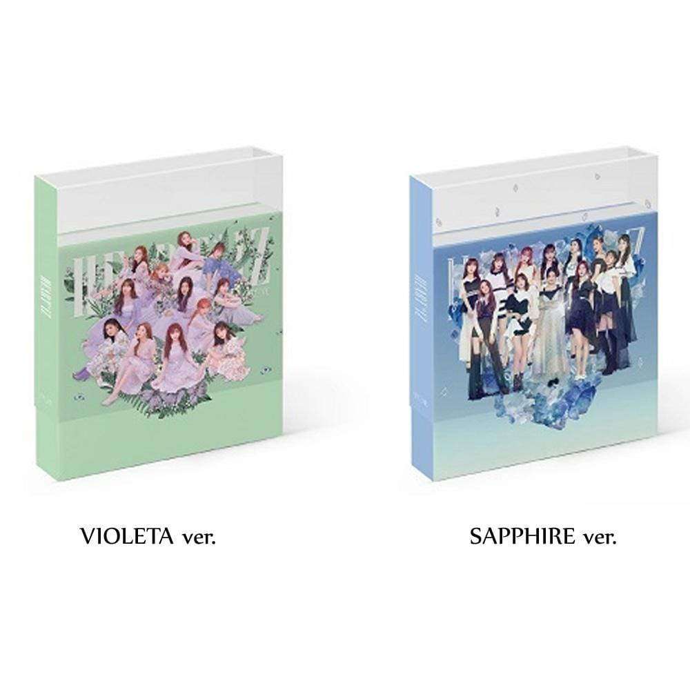 MUSIC PLAZA CD VIOLETA VER. 아이즈원 | IZ* ONE 2ND MINI ALBUM [ HEART*IZ ]