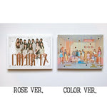 MUSIC PLAZA CD ROSE VER. 아이즈원 | IZ* ONE | 1ST MINI ALBUM [ COLOR*IZ ]