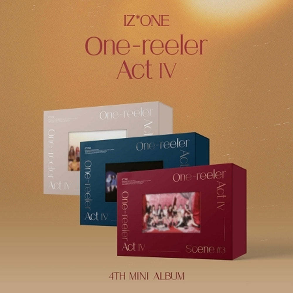 아이즈원 | IZ*ONE 4TH MINI ALBUM [ ONE-REELER / ACT Ⅳ ]