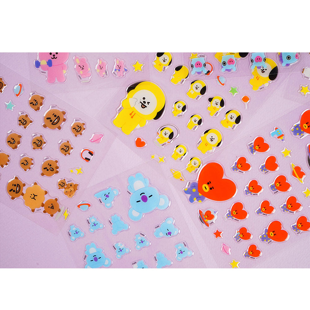 BT21 JELLY STICKER