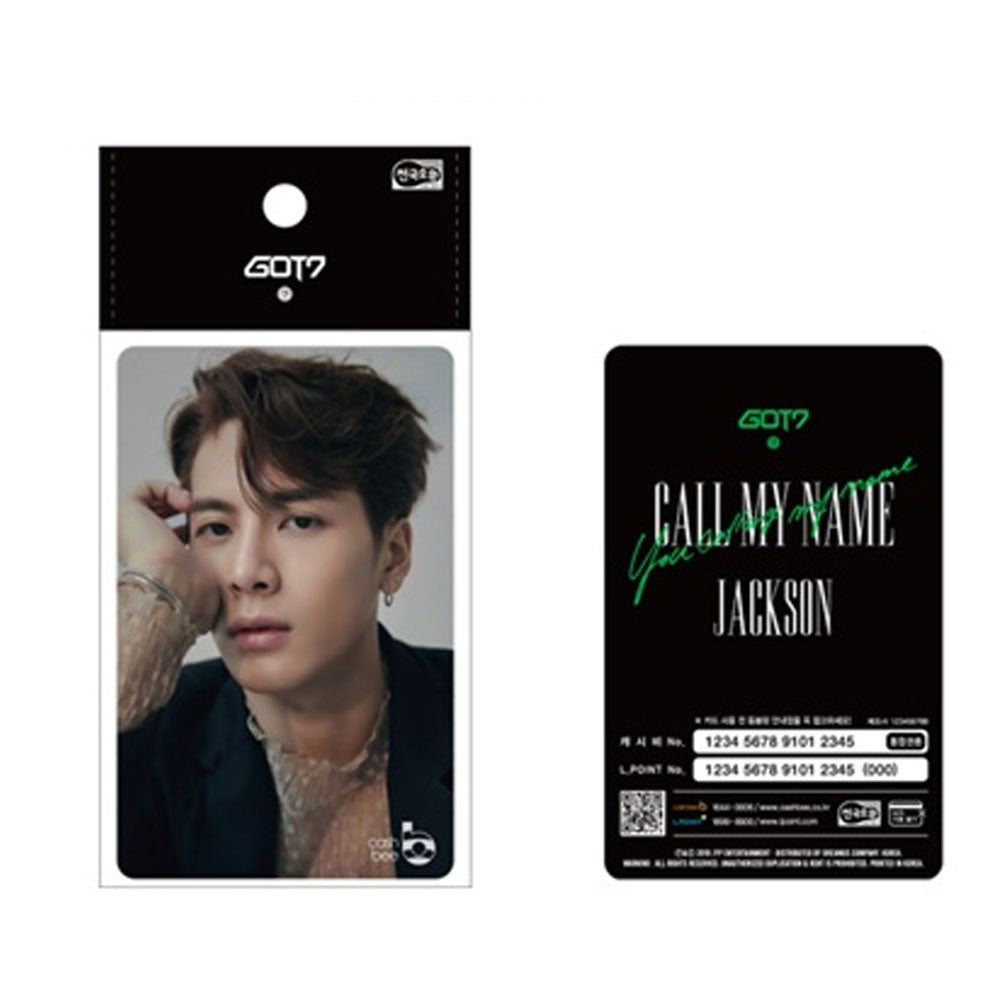 GOT7 * CASHBEE TRAFFIC CARD [ CALL MY NAME ]