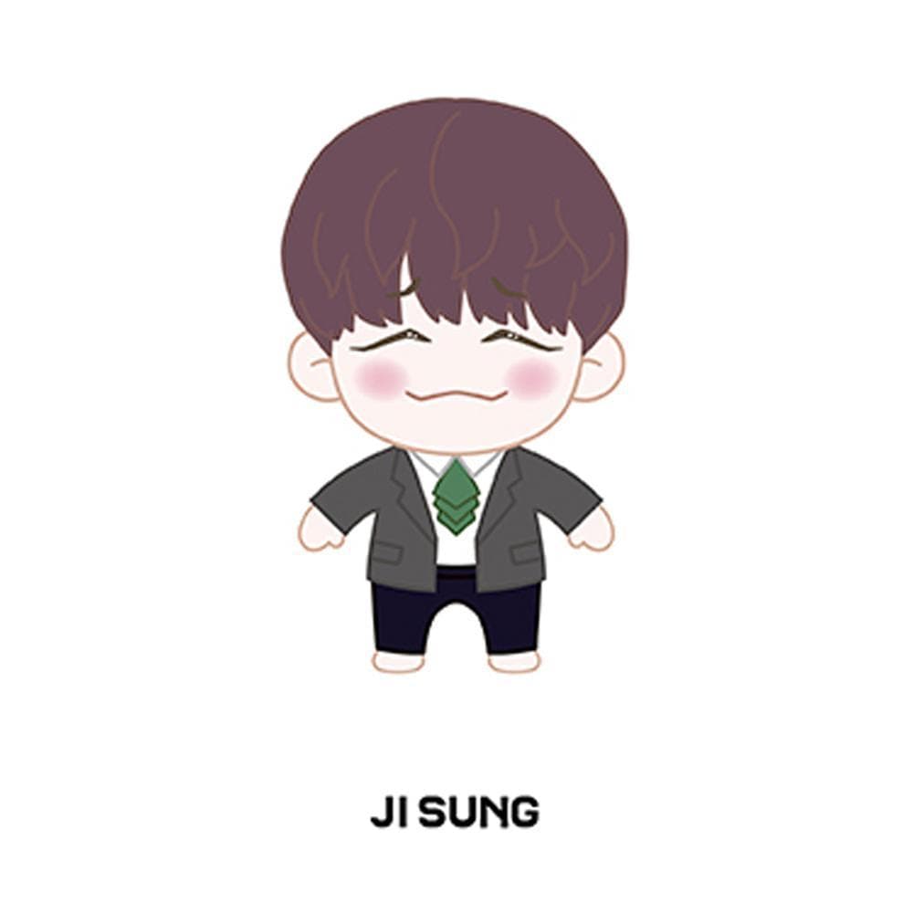 MUSIC PLAZA Goods YOON JI SUNG WANNA ONE CHARACTER PLUSH DOLL+ 1 PHOTO CARD | OFFICIAL MD