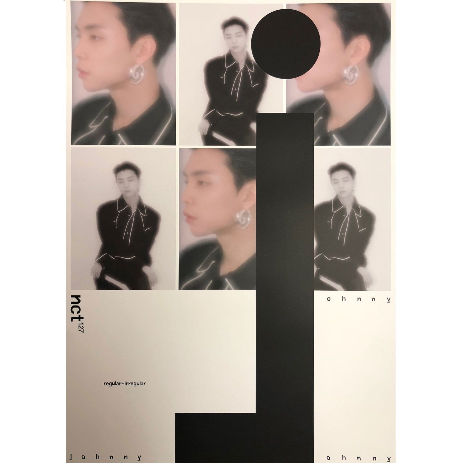 MUSIC PLAZA Poster JOHNNY NCT 127 REGULAR-IRREGULAR OFFICIAL POSTER | POSTER ONLY