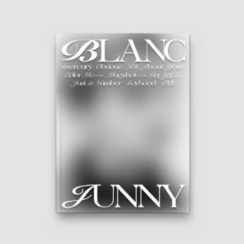 주니 | JUNNY 1ST STUDIO RECORDING ALBUM [ BLANC ]