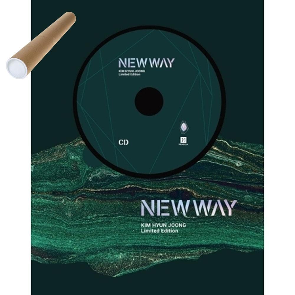 MUSIC PLAZA CD CD+POSTER 김현중 | KIM HYUN JOONG  LIMITED EDITION [ NEW WAY ] CD+DVD
