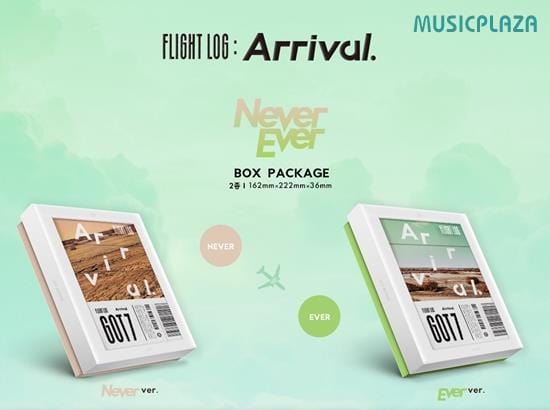 MUSIC PLAZA CD NEVER GOT7 | 갓세븐 | Flight Log : Arrival Album