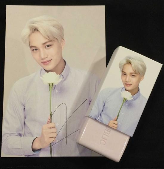 MUSIC PLAZA Goods KAI / EXO</strong><br/>CLEANSING FOAM SOAP+1 POST CARD<br/>LAVENDAR SCENT