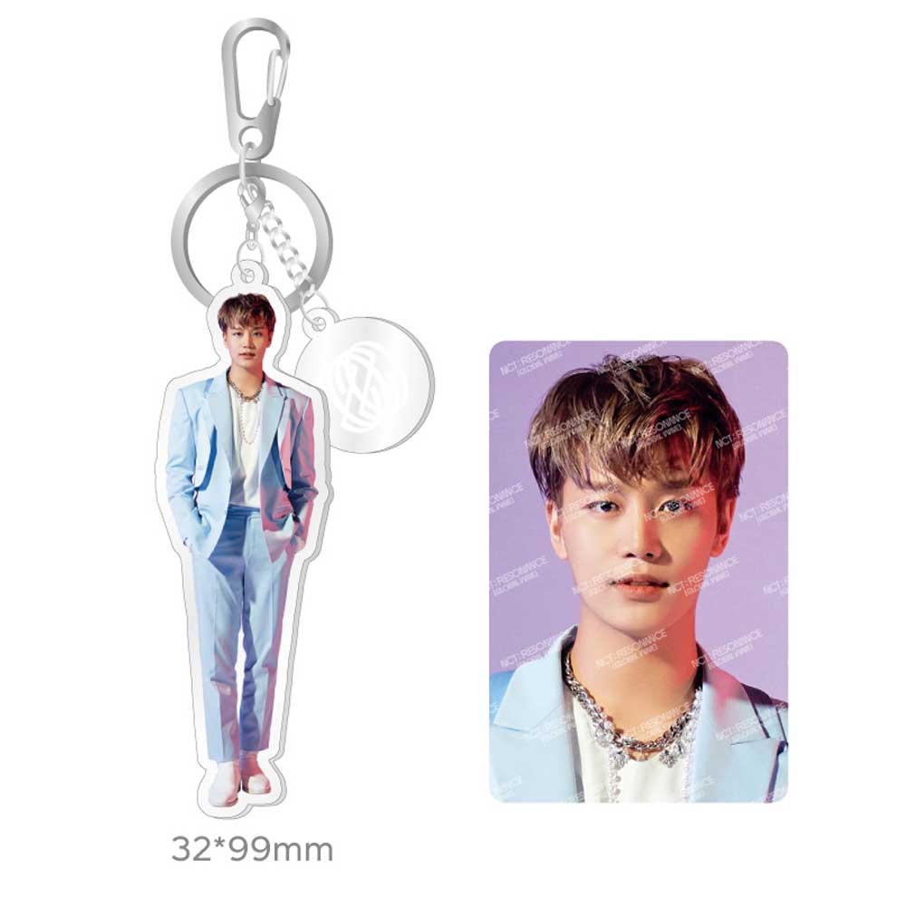 엔시티2020 | NCT 2020 [ GLOBAL WAVE ] ACRYLIC KEYRING + PHOTO CARD