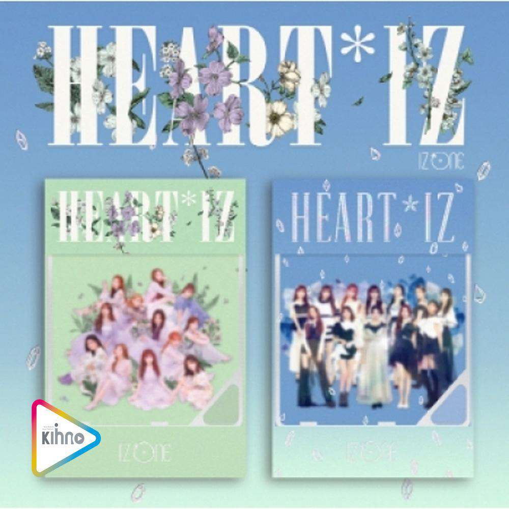 MUSIC PLAZA CD VIOLETA VER. 아이즈원 | IZ* ONE 2ND MINI ALBUM [ HEART*IZ ] KIHNO KIT