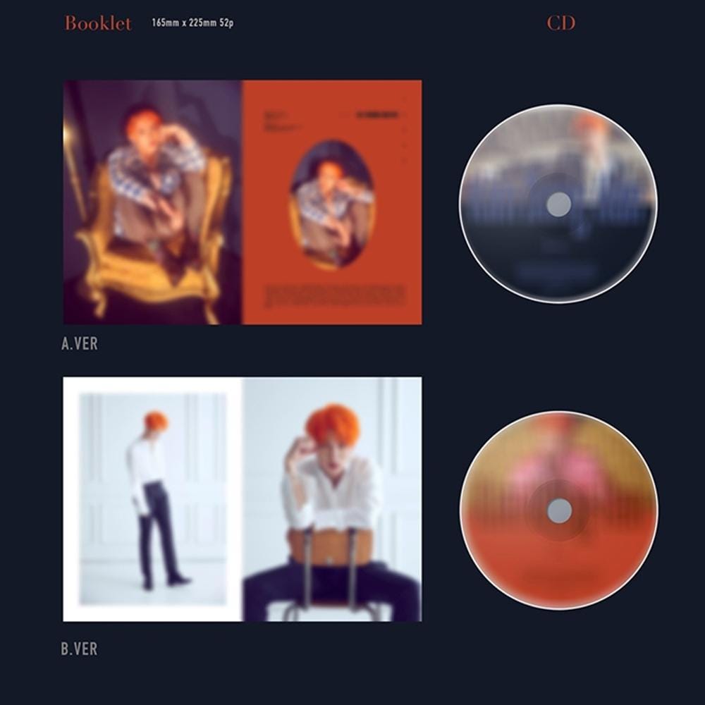 MUSIC PLAZA CD A VERSION KIM DONGHAN ( JBJ) | 김동한 2ND MINI ALBUM [ D-NIGHT ]