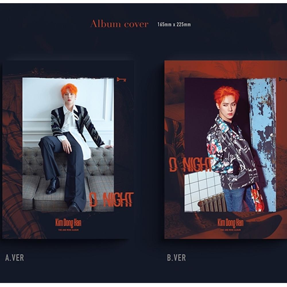 MUSIC PLAZA CD A VERSION KIM DONGHAN ( JBJ) | 김동한 2ND MINI ALBUM [ D-NIGHT ]