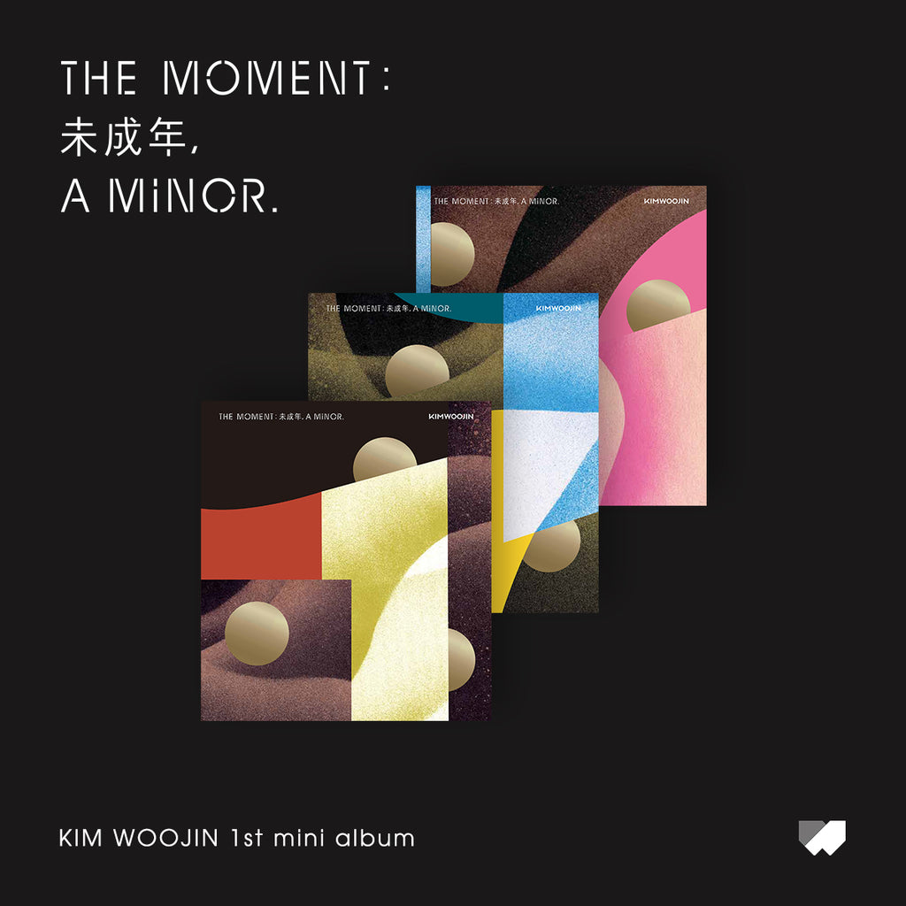 김우진 | KIM WOOJIN 1ST MINI ALBUM [ THE MOMENT : 未成年, A MINOR. ]