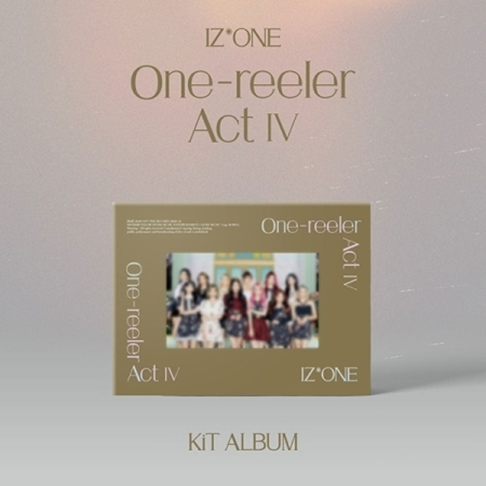 아이즈원 | IZ*ONE 4TH MINI ALBUM [ ONE-REELER / ACT Ⅳ ] KIHNO KIT