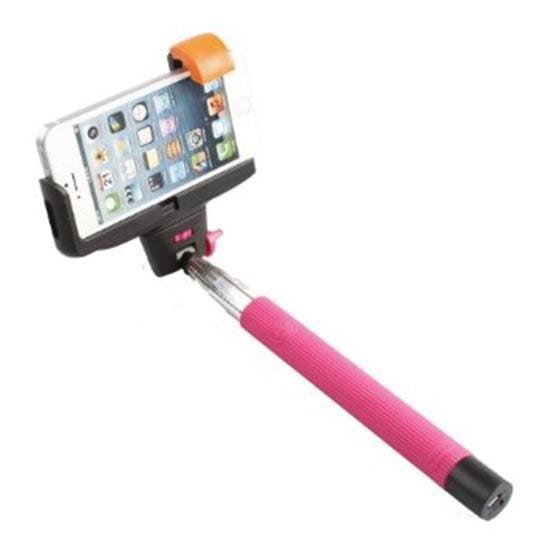 MUSIC PLAZA Goods <strong>셀카봉 | KJSTAR SELFIE STICK - BLUTOOTH</strong><br/>PINK COLOR<br/>
