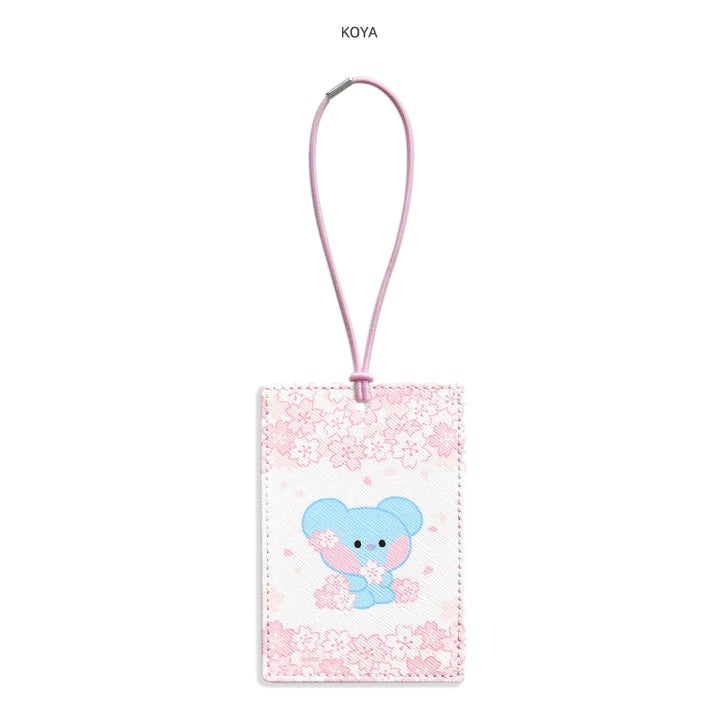 BT21 [ MININI CHERRY BLOSSOM ] TRAVEL TAG - Music Plaza