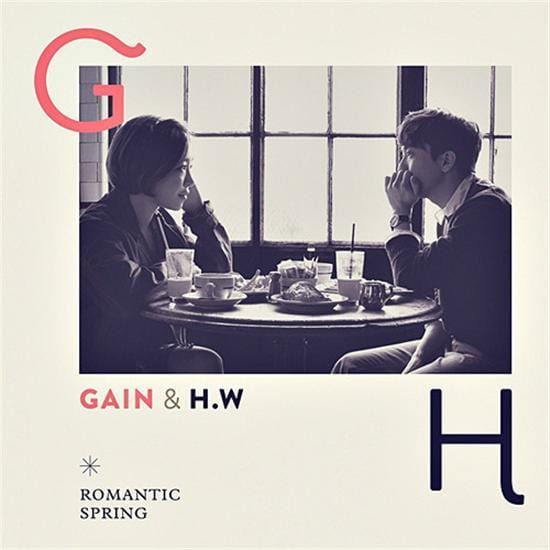 MUSIC PLAZA CD 가인&조형우 | Gain&H.WRomantic Spring