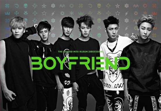 MUSIC PLAZA CD Boyfriend | 보이프렌드 | 2ND MINI ALBUM - OBSESSION