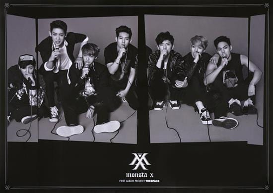 MUSIC PLAZA Poster MONSTA X | 몬스타 엑스 24.5" X 18.5" POSTER