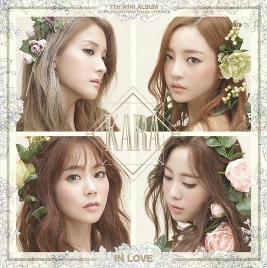 MUSIC PLAZA CD Kara | 카라 | IN LOVE 7TH MINI ALBUM