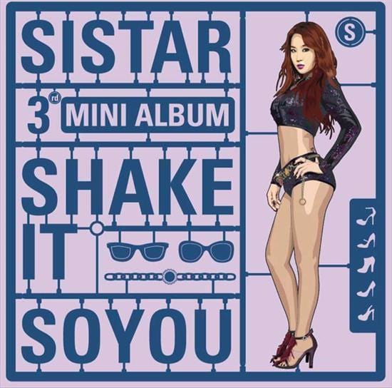 MUSIC PLAZA CD <strong>씨스타 | SISTAR</strong><br/>3RD MINI ALBUM<br/>SHAKE IT - SOYOU