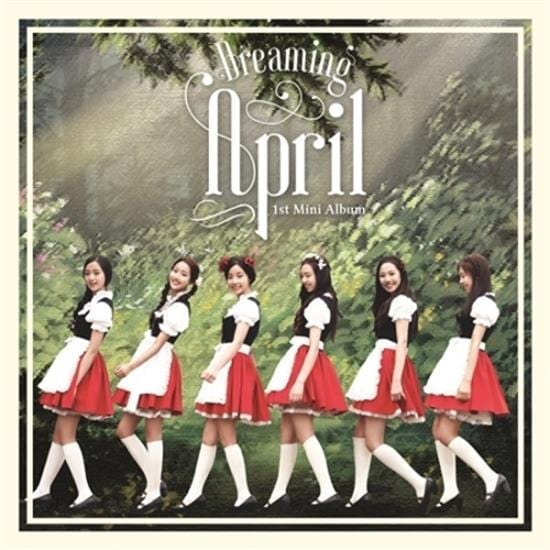 MUSIC PLAZA CD April | 에이프릴 | 1st Mini Album - Dreaming