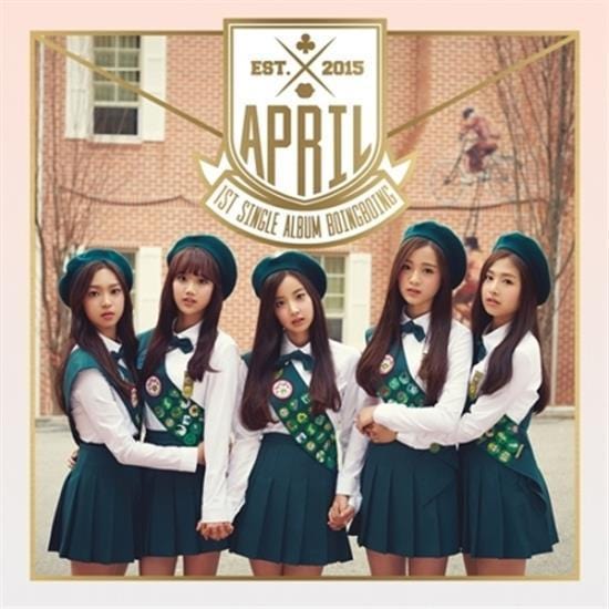 MUSIC PLAZA CD <strong>에이프릴 | APRIL</strong><br/>BOING BOING<br/>1ST SINGLE